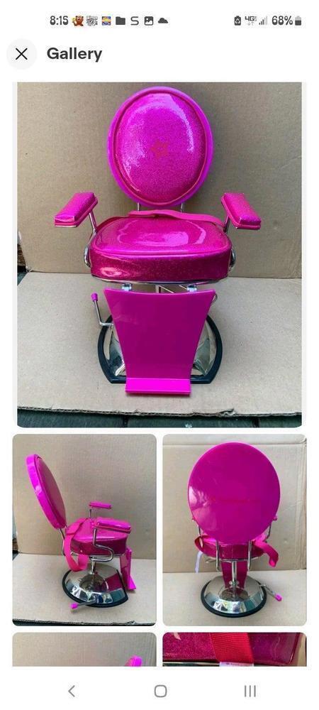 American Girl Styling Beauty Shop Salon Chair - Picture 3 of 4